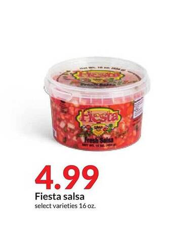 Hy-Vee Fiesta salsa offer