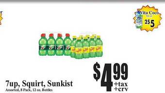 Baja Ranch 7up, squirt, sunkist offer