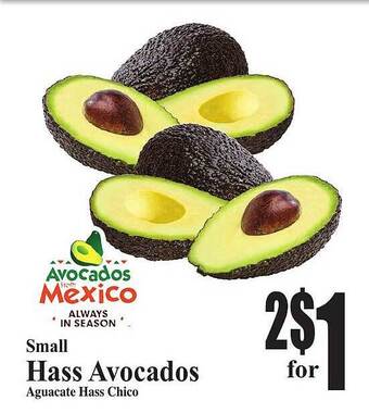 Baja Ranch Small hass avocados offer