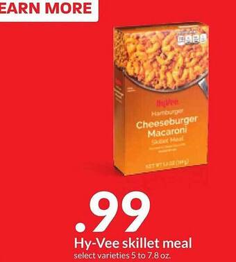 Hy-Vee Hy-vee skillet meal offer