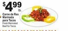 El Rio Grande Carne de res marinada para tacos offer