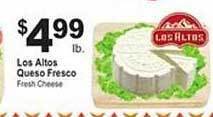 El Rio Grande Los altos queso fresco offer