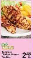 Fairplay Boneless chicken breast tenders offer