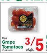Food Bazaar Grape tomatoes offer