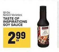 Food Lion Taste of inspirations soy sauce offer