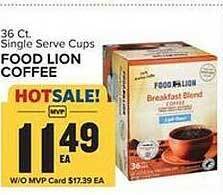 Food Lion Food lion coffee offer