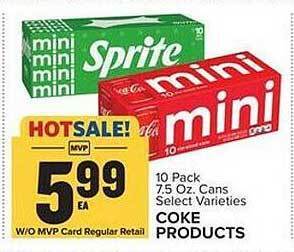 Food Lion Coke products offer