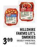 Foodarama Hillshire farms lit'l smokies offer