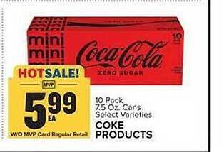 Food Lion Coke products offer