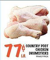 Foodarama Country post chicken drumsticks offer