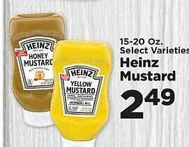 IGA Heinz mustard offer