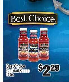 IGA Best choice cocktail sauce offer