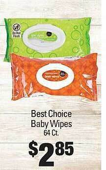 IGA Best choice baby wipes offer