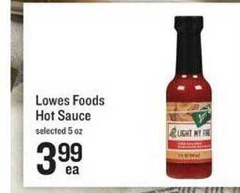 Lowes Foods Lowes foods hot sauce offer