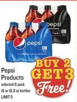 Lowes Foods Pepsi products offer