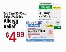 Maceys Top care allergy relief offer