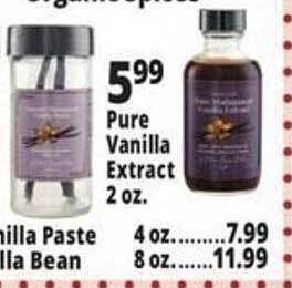 Ocean State Job Lot Pure vanilla extract offer