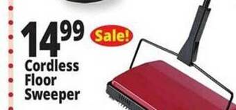 Ocean State Job Lot Cordless floor sweeper offer