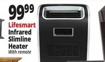 Ocean State Job Lot Lifesmart infrared slimline heater offer