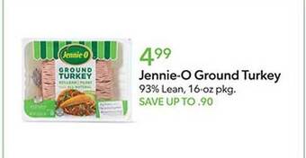 Publix Jennie-o ground turkey offer