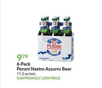 Publix 6-pack peroni nastro azzurro beer offer