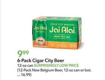 Publix 6-pack cigar city beer offer