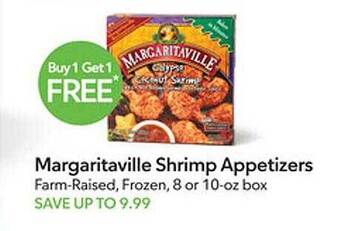 Publix Margaritaville shrimp appetizers offer