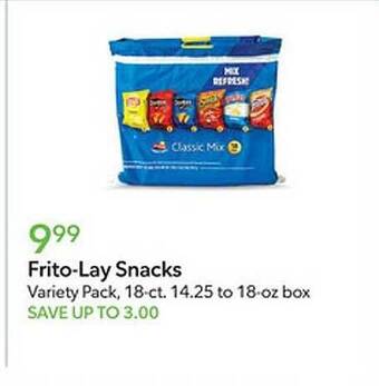 Publix Frito-lay snacks offer