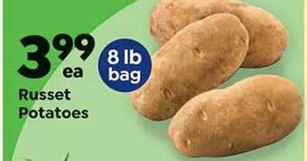 Save a Lot Russet potatoes offer