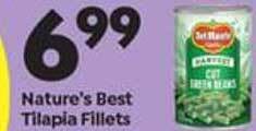 Save a Lot Nature's best tilapia fillets offer