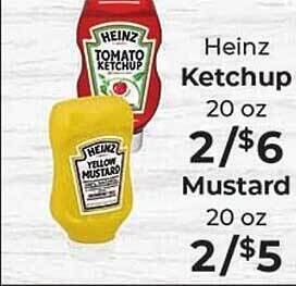 Sunset Foods Heinz ketchup offer