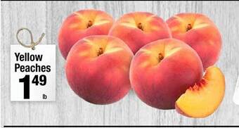 Super King Markets Yellow peaches offer
