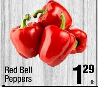 Super King Markets Red bell peppers offer