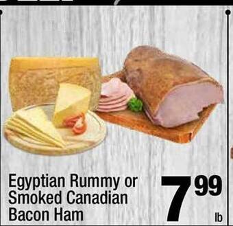 Super King Markets Egyptian rummy or smoked canadian bacon ham offer