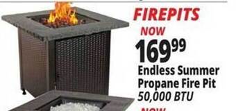 Ocean State Job Lot Endless summer propane fire pit offer
