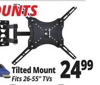 Ocean State Job Lot Tilted mount offer