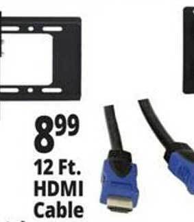 Ocean State Job Lot Hdmi cable offer
