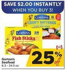 Weis Markets Gorton's seafood offer
