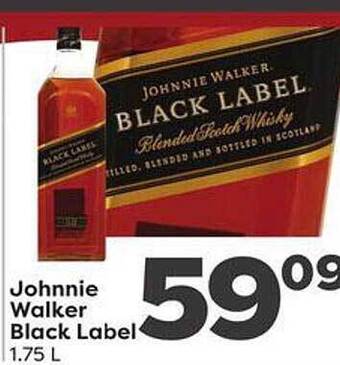 Weis Markets Johnnie walker black label offer