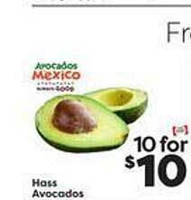Weis Markets Hass avocados offer