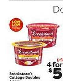 Weis Markets Breakstone's cottage doubles offer