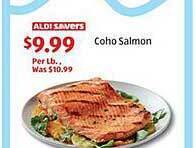 Aldi Coho salmon offer