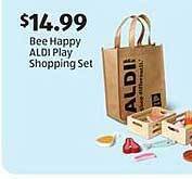 Aldi Bee happy aldi play shopping set offer