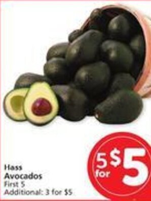Safeway Hass Avocados offer