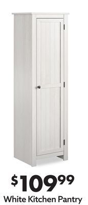 Big Lots White kitchen pantry offer