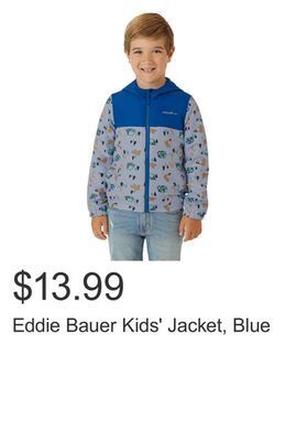 Costco Eddie bauer kids' jacket, blue offer