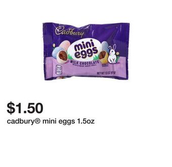 Five Below Cadbury® mini eggs 1.5oz offer