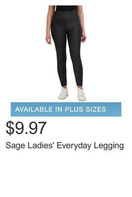 Costco Sage ladies' everyday legging offer