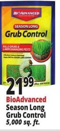 Ocean State Job Lot Bioadvanced season long grub control offer