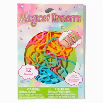 Claire's Magical dreams stretchy bands bracelets - 12 pack offer